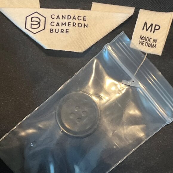 Candace Cameron Bure Womens Black Blazer MP 2-Button Business Casual Jacket NWOT - Picture 4 of 7